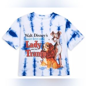 NWT! Lady & The Tramp Tie-Dye T-Shirt